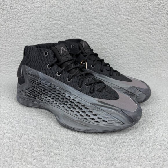 Adidas AE 1 Men 6 Shoe Grey Black Ascent Pack Anthony Edwards Basketball Sneaker - Picture 1 of 9